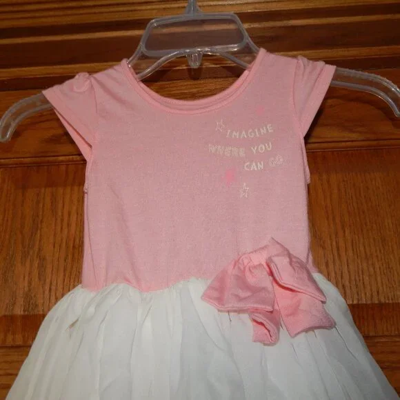 Dr. Seuss Imagine Where You Can Go Pink Tutu Dress Toddler Girls Size 2T - Picture 2 of 5